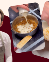 La soupe à l'oignon du chef Pierre Chomet : vous ne la trouverez nulle part ailleurs !