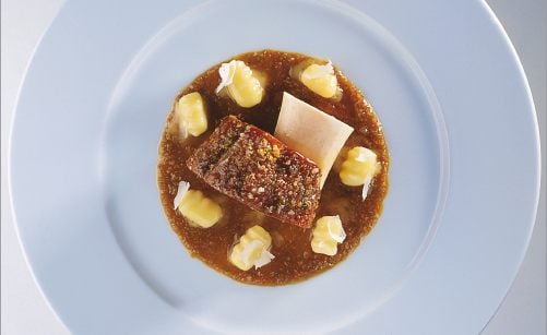 Jarret De Veau De Lait Fermier Facon Osso Buco Par Alain Ducasse