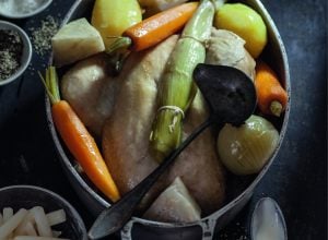 La poule au blanc de marie-thérèse