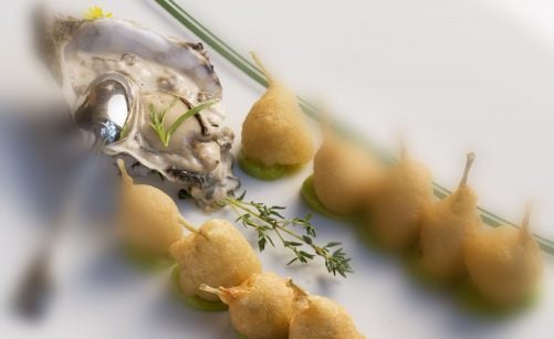 Recette De Tempura De Cuisses De Grenouilles Et Tartare D Huitres