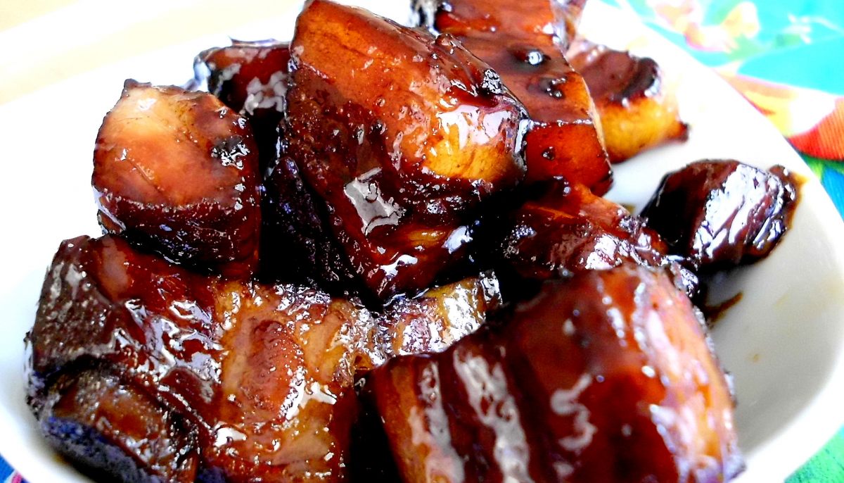 Porc caramélisé : recette chinoise