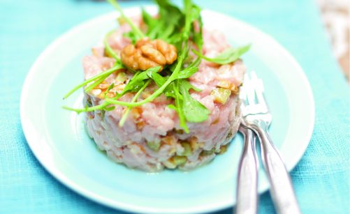 Tartare De Veau Aux Noix Par Julie Andrieu