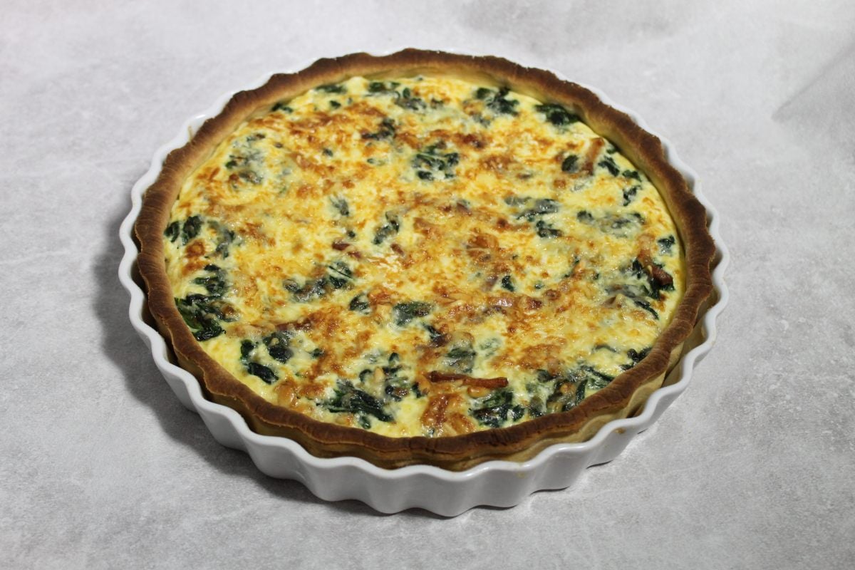 Recette De Quiche Aux épinards Par Alain Ducasse