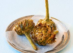 recette d'artichauts à la juive