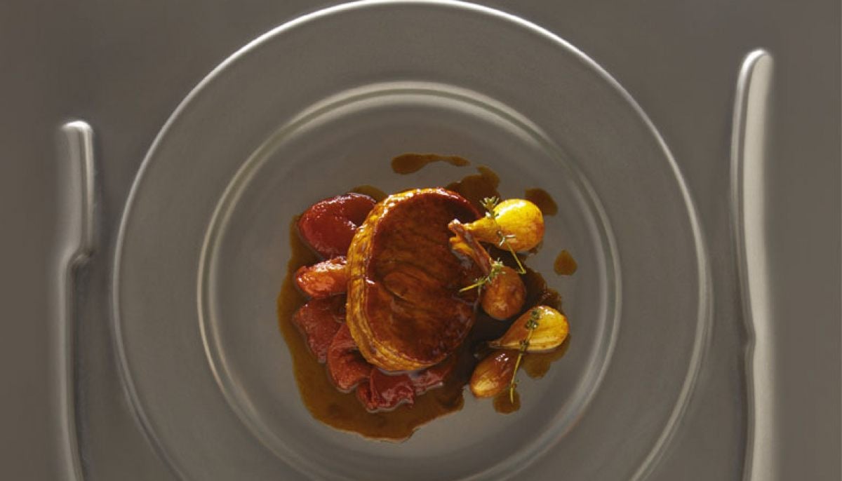 Pièces de veau au jus, tomates et oignons par Alain Ducasse