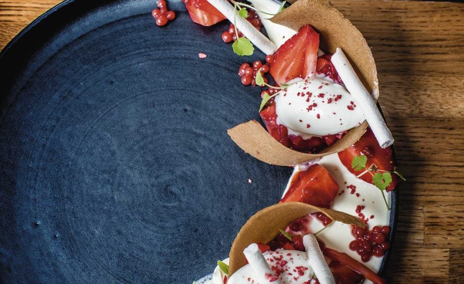 Recette De Fraises Marinées Au Vinaigre Balsamique, Crémeux De ...