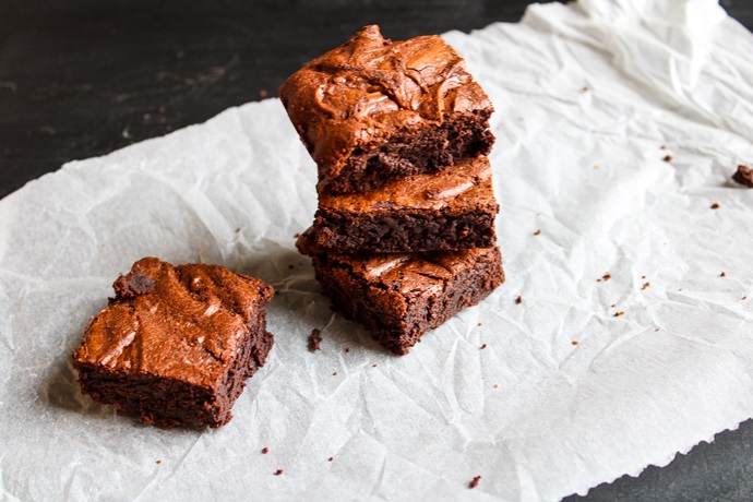 Brownie fondant au chocolat - recette de gâteau américain