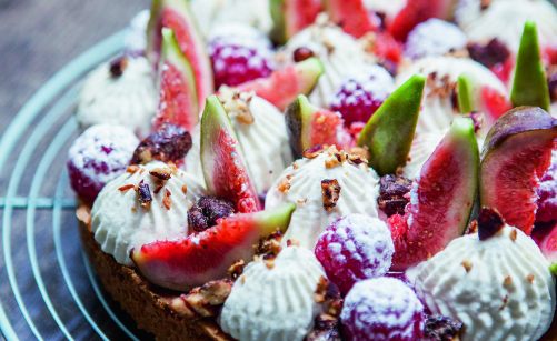 Recette De Tarte A La Poire Figue Et Pecan Par Christophe Michalak