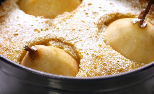 Gateau Moelleux Aux Poires En Cocotte