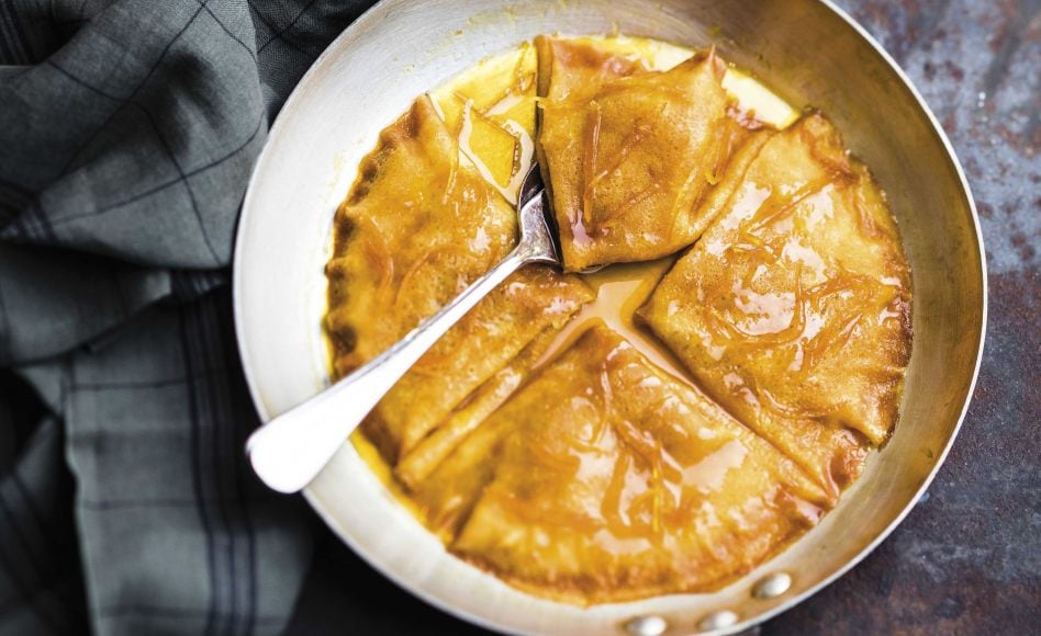 Recette De Crêpes Suzette Par David Rathgeber - Académie Du Goût